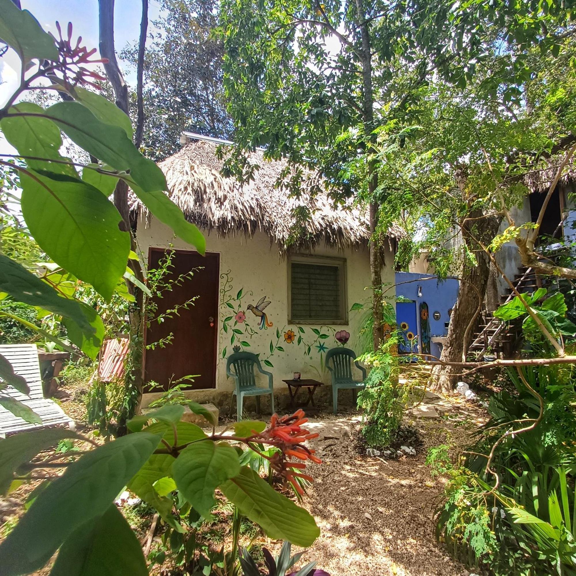 Mayan Bungalow Near Chichén Exterior foto