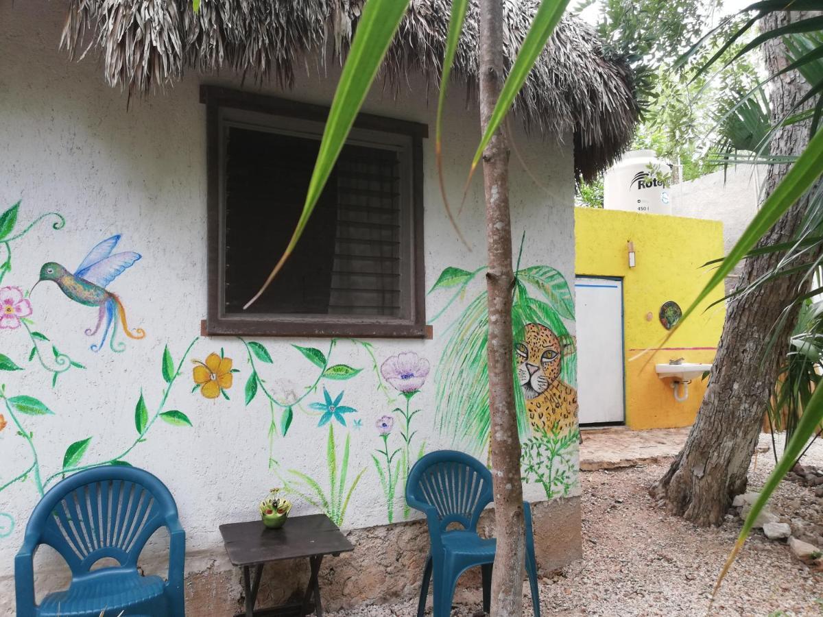 Mayan Bungalow Near Chichén Exterior foto
