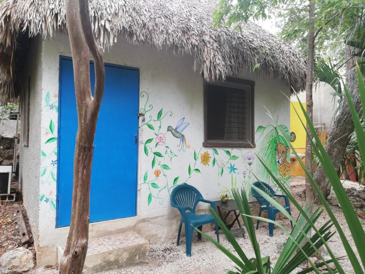 Mayan Bungalow Near Chichén Exterior foto