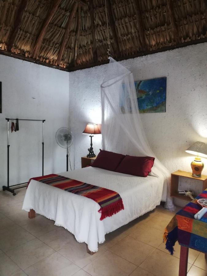 Mayan Bungalow Near Chichén Exterior foto