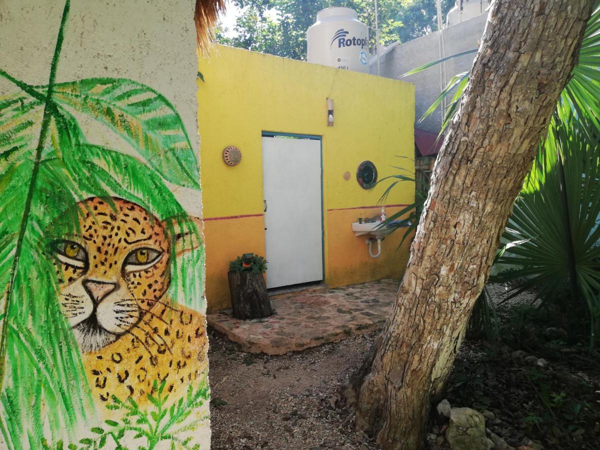 Mayan Bungalow Near Chichén Exterior foto