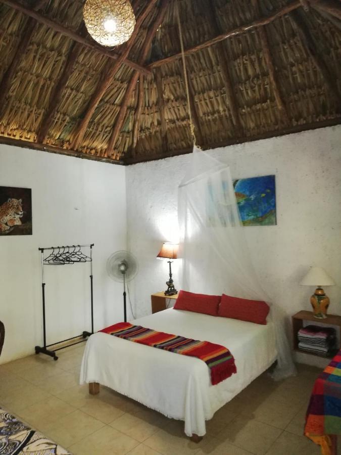 Mayan Bungalow Near Chichén Exterior foto